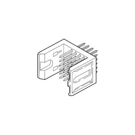 Fci Board Connector, 96 Contact(S), 4 Row(S), Male, Straight, 0.079 Inch Pitch, Solder Terminal,  88953-161LF
